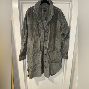 GAP Women’s Gray Corduroy Jacket